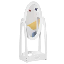 HOMCOM Full Length Mirror For Children, Adjustable To Be Viewed From Multiple Angles Dress-up And Make-up, White 9 HOMCOM Full Length Mirror For Children, Adjustable To Be Viewed From Multiple Angles Dress-up And Make-up, White -Homcom GUEST 04e73d10 cda7 4099 86ee 44c874d8ee78