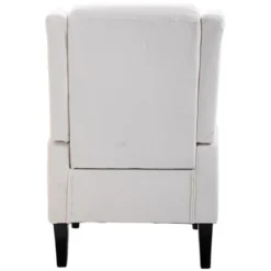 HOMCOM Button-Tufted Accent Chair With High Wingback, Rounded Cushioned Armrests And Thick Padded Seat 16 HOMCOM Button-Tufted Accent Chair With High Wingback, Rounded Cushioned Armrests And Thick Padded Seat -Homcom GUEST 0b092a57 3461 4caa 98df 1194bc3e5a30