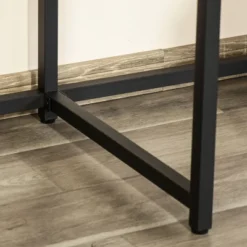 HOMCOM Two Person Home Office Desk With Elevated Monitor Shelf, Bottom CPU Tower Shelf And Large Desktop, Black/Brown 14 HOMCOM Two Person Home Office Desk With Elevated Monitor Shelf, Bottom CPU Tower Shelf And Large Desktop, Black/Brown -Homcom GUEST 0ba2553d 4e8a 4127 b912 53fb3fe3e823