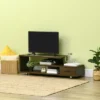 HOMCOM Modern TV Stand For TVs Up To 45", TV Cabinet With Storage Shelf And Drawer, Entertainment Center For Living Room Bedroom, Walnut -Homcom GUEST 144d1929 4e50 4fd8 b096 5388fb103438