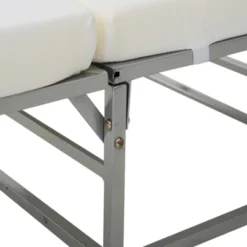 HOMCOM 2-in-1 Foldable Ottoman, Convertible Guest Sleeper Bed With Thick Padded Foam And Storage Box For Small Room, Living Room, Gray 11 HOMCOM 2-in-1 Foldable Ottoman, Convertible Guest Sleeper Bed With Thick Padded Foam And Storage Box For Small Room, Living Room, Gray -Homcom GUEST 15de9a3f 40b6 4a4d 9030 f130ce039e6b