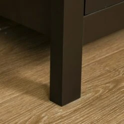 HOMCOM 47" Modern Buffet Cabinet, Storage Sideboard With Glass Door Cabinets, Drawers And Adjustable Shelving For Kitchen Or Living Room, Dark Brown -Homcom GUEST 21a917ce ae88 4448 9017 6aec36f2c0b0