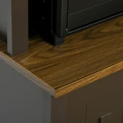 HOMCOM 70" Kitchen Buffet Hutch With 3-Tier Shelving, Freestanding Storage Pantry Cabinet With Adjustable Shelves, Countertop, Coffee -Homcom GUEST 24162c5c 5567 4e4d a8eb c13d7706dc50