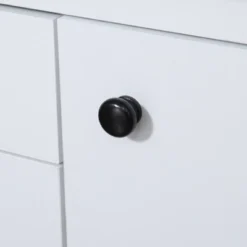 HOMCOM Buffet Cabinet, Rustic Sideboard With 9-bottle Wine Rack, Storage Cabinets, Drawers And Adjustable Shelves For Living Room, Kitchen 10 HOMCOM Buffet Cabinet, Rustic Sideboard With 9-bottle Wine Rack, Storage Cabinets, Drawers And Adjustable Shelves For Living Room, Kitchen -Homcom GUEST 247b9b16 6d29 4e28 ad69 43613a84e61d