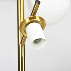 HOMCOM 3-Light Modern Floor Lamp For Living Room Bright Lighting, Tree Standing Lamp For Bedroom With Globe Lampshades, Gold 11 HOMCOM 3-Light Modern Floor Lamp For Living Room Bright Lighting, Tree Standing Lamp For Bedroom With Globe Lampshades, Gold -Homcom GUEST 2a9ca189 c67e 43e2 916f b09fce0d3ed6