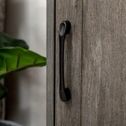 HOMCOM Farmhouse Coffee Bar Cabinet, Kitchen Sideboard, Buffet Cabinet With Sliding Barn Door And 3 Storage Drawers For Living Room, Dark Gray 11 HOMCOM Farmhouse Coffee Bar Cabinet, Kitchen Sideboard, Buffet Cabinet With Sliding Barn Door And 3 Storage Drawers For Living Room, Dark Gray -Homcom GUEST 2ddc5552 6f8e 486c ae5f d6d412cf2162