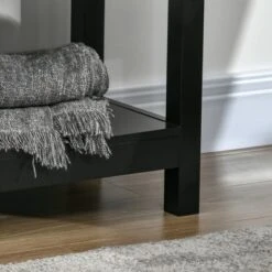 HOMCOM Sideboard, Glass Door Buffet Cabinet With Storage Drawers, Adjustable Shelves, Console Table For Living Room, Entryway, Black -Homcom GUEST 2de322f9 33f0 4c42 b5e7 7fc25b8c57d6