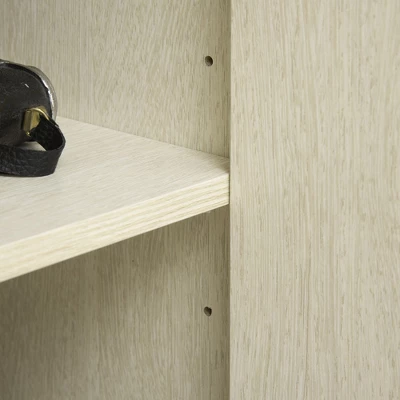 HOMCOM Modern Kitchen Storage Cabinet, Accent Sideboard With Adjustable Shelves And Wood Legs For Dining Living Room, Natural 7 HOMCOM Modern Kitchen Storage Cabinet, Accent Sideboard With Adjustable Shelves And Wood Legs For Dining Living Room, Natural - Image 5