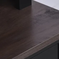 HOMCOM 67" Freestanding Buffet With Hutch, Kitchen Pantry Storage Cabinet With Sliding Doors, Drawers And Open Shelves, Adjustable Shelving, Black -Homcom GUEST 2f231c05 58d5 421e 8810 4ef1662b5ffe