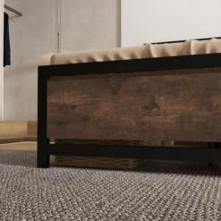 HOMCOM Full Platform Bed Frame With Headboard & Footboard, Strong Metal Slat Support Full Bed Frame W/ Underbed Storage Space, No Box Spring Needed 11 HOMCOM Full Platform Bed Frame With Headboard & Footboard, Strong Metal Slat Support Full Bed Frame W/ Underbed Storage Space, No Box Spring Needed -Homcom GUEST 31bacc42 e17f 4d8f 9241 537e2f8a97df