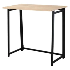 HOMCOM Writing Desk, 31.5" Folding Table For Small Space, Computer Desk With Metal Frame, Space-Saving Workstation For Home Office 15 HOMCOM Writing Desk, 31.5" Folding Table For Small Space, Computer Desk With Metal Frame, Space-Saving Workstation For Home Office -Homcom GUEST 38f0b033 0848 4549 b791 81ce36af45cc