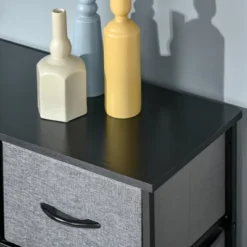 HOMCOM 9 Drawers Storage Chest Dresser Organizer Unit W/ Steel Frame, Wood Top, Easy Pull Fabric Bins, For Bedroom, Hallway, Closet, Entryway 13 HOMCOM 9 Drawers Storage Chest Dresser Organizer Unit W/ Steel Frame, Wood Top, Easy Pull Fabric Bins, For Bedroom, Hallway, Closet, Entryway -Homcom GUEST 3ab4fc09 44f4 4b61 a3df 6a2aa171a879