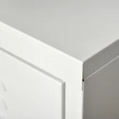 HOMCOM Industrial End Table, Living Room Side Table With Locker-Style Door And Adjustable Shelf -Homcom GUEST 4425d2ea 36ef 48d2 a64a a5403ca34038