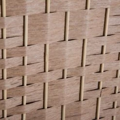 HOMCOM 6' Tall Wicker Weave 3 Panel Room Divider Privacy Screen - Natural -Homcom GUEST 471aa09a 1beb 4801 a5f3 7a91f5797476