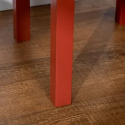 HOMCOM 2-Tier Side Table With Drawer, Narrow End Table With Bottom Shelf, For Living Room Or Bedroom, Set Of 2, Red -Homcom GUEST 4af160fa 74e7 442a 9425 fa449d9c2ca0