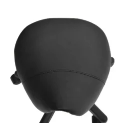 HOMCOM Rolling Saddle Stool, Swivel Salon Chair, Ergonomic Faux Leather Stool, Adjustable Height With Wheels For Spa, Salon, Massage, Office, Black 12 HOMCOM Rolling Saddle Stool, Swivel Salon Chair, Ergonomic Faux Leather Stool, Adjustable Height With Wheels For Spa, Salon, Massage, Office, Black -Homcom GUEST 60b0f174 d373 46a1 b81f 07f8f757ccc5