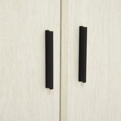 HOMCOM Modern Kitchen Storage Cabinet, Accent Sideboard With Adjustable Shelves And Wood Legs For Dining Living Room, Natural 6 HOMCOM Modern Kitchen Storage Cabinet, Accent Sideboard With Adjustable Shelves And Wood Legs For Dining Living Room, Natural - Image 4