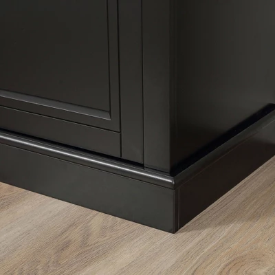 HOMCOM Sideboard Buffet Cabinet With Storage Drawers, 2 Door Kitchen Storage Cabinet With Adjustable Shelves, Coffee Bar For Living Room, Black 7 HOMCOM Sideboard Buffet Cabinet With Storage Drawers, 2 Door Kitchen Storage Cabinet With Adjustable Shelves, Coffee Bar For Living Room, Black - Image 5