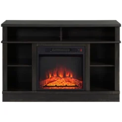HOMCOM Electric Fireplace TV Stand Console For TV's Up To 50", Living Room Entertainment Center With Adjustable Shelves, 6 Cubby Storage, Espresso 9 HOMCOM Electric Fireplace TV Stand Console For TV's Up To 50", Living Room Entertainment Center With Adjustable Shelves, 6 Cubby Storage, Espresso -Homcom GUEST 66728247 e215 4c5c 9dac dfab5f9022d3