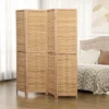 HOMCOM Room Divider, 5.5' Tall Bamboo Portable Folding Privacy Screens, Hand-Woven Double Side Partition Wall Dividers For Home, Natural 2 HOMCOM Room Divider, 5.5' Tall Bamboo Portable Folding Privacy Screens, Hand-Woven Double Side Partition Wall Dividers For Home, Natural -Homcom GUEST 6723fe0b 962f 4f34 936b 32e48ffca061