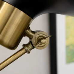 HOMCOM Adjustable Floor Lamps For Living Room, Standing Lamp For Bedroom With Balance Arm, Adjustable Head And Height, Black And Gold Lamp 10 HOMCOM Adjustable Floor Lamps For Living Room, Standing Lamp For Bedroom With Balance Arm, Adjustable Head And Height, Black And Gold Lamp -Homcom GUEST 6905120d b327 46d2 9c2d 3a5488d2614f