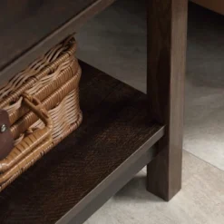 HOMCOM End Table With Drawer, Side Table With Top And Bottom Shelf For Small Spaces, Dark Brown 10 HOMCOM End Table With Drawer, Side Table With Top And Bottom Shelf For Small Spaces, Dark Brown -Homcom GUEST 6c46a97a 5196 4455 be98 805520eedf13