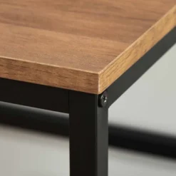 HOMCOM L-Shaped Home Office Writing Desk With Storage Shelf Drawer Industrial Corner PC Study Table Computer Workstation Brown 15 HOMCOM L-Shaped Home Office Writing Desk With Storage Shelf Drawer Industrial Corner PC Study Table Computer Workstation Brown -Homcom GUEST 6dc2e2c4 f44d 482b 9a2c 02ad6c5053e3