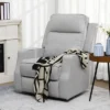 HOMCOM Electric Power Recliner Armchair With USB Charging Station, Sofa Recliner With Linen Upholstered Seat And Retractable Footrest, Gray -Homcom GUEST 703a4a22 8aa8 4f4a 8029 25cc31b6841b