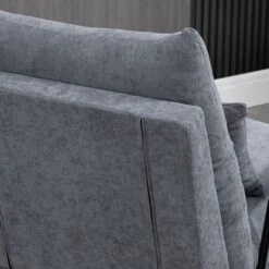 HOMCOM Accent Chair With Ottoman, Reclining Comfy Chair With Adjustable Backrest, Steel Frame And Pillow For Living Room, Bedroom 12 HOMCOM Accent Chair With Ottoman, Reclining Comfy Chair With Adjustable Backrest, Steel Frame And Pillow For Living Room, Bedroom -Homcom GUEST 71db9b27 5f45 4011 9a15 4ed7715ebaec