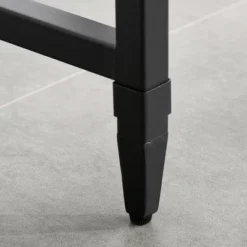 HOMCOM 47.75 Inch Bar Table With Metal Legs, Rustic Industrial Pub Table With Large Tabletop For Home Bar, Kitchen Or Dining Room, Brown -Homcom GUEST 7369c965 fff0 41e6 b3f2 f8c934c9d84a