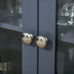 HOMCOM Elegant Kitchen Sideboard, Buffet Cabinet With Storage, Adjustable Shelves For Living Room, Study, 4 Glass Doors, Gray 10 HOMCOM Elegant Kitchen Sideboard, Buffet Cabinet With Storage, Adjustable Shelves For Living Room, Study, 4 Glass Doors, Gray -Homcom GUEST 76555f4e 5ff6 498a b3dd 7677075dcc0c