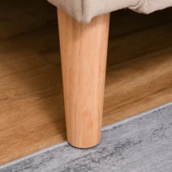 HOMCOM Modern 2-Seater Loveseat Button-Tufted Fabric Couch With Storage Chest, Cushions And Rubberwood Legs For Living Room -Homcom GUEST 81764969 c5cf 45b4 9e06 b68e9cbf8f7e