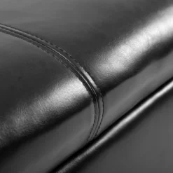 HOMCOM Large 51" Tufted Faux Leather Ottoman Storage Bench For Living Room, Entryway, Or Bedroom 14 HOMCOM Large 51" Tufted Faux Leather Ottoman Storage Bench For Living Room, Entryway, Or Bedroom -Homcom GUEST 850782ee e63c 4ae9 8852 4dc94b3be3b0