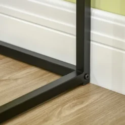 HOMCOM Corner Computer Desk With Steel Frame For Small Spaces, Writing Desk For Workstation, Black 11 HOMCOM Corner Computer Desk With Steel Frame For Small Spaces, Writing Desk For Workstation, Black -Homcom GUEST 89f0d1f7 3f6b 46fa 8774 8506f4a85ef5