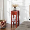HOMCOM 2-Tier Side Table With Drawer, Narrow End Table With Bottom Shelf, For Living Room Or Bedroom, Set Of 2, Red 1 HOMCOM 2-Tier Side Table With Drawer, Narrow End Table With Bottom Shelf, For Living Room Or Bedroom, Set Of 2, Red -Homcom GUEST 8a7fe74d fac4 40ad 9268 10c6cefb49e4