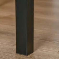 HOMCOM Rustic Country Wood Top 3 Piece Kitchen Table Dining Set With 2 Matching Chairs & Versatile Design For Small Space -Homcom GUEST 8b557882 e2c9 4e54 9f2b 413b6191d021