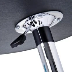 HOMCOM 25" Classic Round Adjustable Faux Leather Chrome Standing Bistro Table 12 HOMCOM 25" Classic Round Adjustable Faux Leather Chrome Standing Bistro Table -Homcom GUEST 8f6a40a1 b28b 4db3 8628 96fd4cb5a4aa