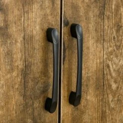 HOMCOM Industrial Style 4-Door Cabinet Pantry Cupboard With Storage Shelves For Bedroom And Living Room 13 HOMCOM Industrial Style 4-Door Cabinet Pantry Cupboard With Storage Shelves For Bedroom And Living Room -Homcom GUEST 8ff027e5 3dfa 4ecd 9f5b 0aa5623ad5b9