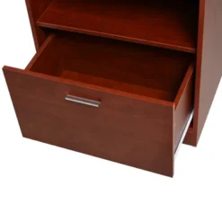 HomCom 2 Piece Corner Computer Desk Workstation With Printer Stand Storage Cabinet -Homcom GUEST 92f2b285 4c74 4931 b8f4 3037789a2b81