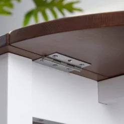 HOMCOM 55" Solid Wood Kitchen Table, Drop Leaf Tables For Small Spaces, Folding Dining Table, Brown 10 HOMCOM 55" Solid Wood Kitchen Table, Drop Leaf Tables For Small Spaces, Folding Dining Table, Brown -Homcom GUEST 9441b00f e5a2 4f47 b25d 16c6dff2ab1c