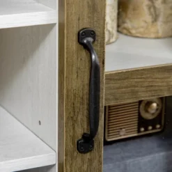 HOMCOM TV Cabinet, Farmhouse TV Stand For 55 Inch TV, Entertainment Center With Adjustable Shelves And Doors For Living Room, White 11 HOMCOM TV Cabinet, Farmhouse TV Stand For 55 Inch TV, Entertainment Center With Adjustable Shelves And Doors For Living Room, White -Homcom GUEST 976b56a5 0ae4 4b8d ae1d 4cc145c562d0