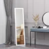 HOMCOM Full Length Glass Mirror, Freestanding Or Wall Mounted Dress Mirror For Bedroom, Living Room, Bathroom, White -Homcom GUEST 9dce4470 6eb3 45a7 918a 6190b39c728d