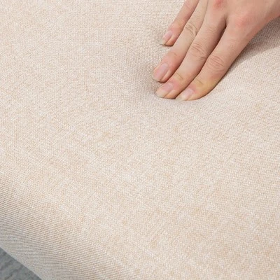 HOMCOM Accent Chair With Softness & Support, Upholstered Arm Chair For Living Room Furniture, Comfy Chair For Bedroom, Living Room Chair, Beige 6 HOMCOM Accent Chair With Softness & Support, Upholstered Arm Chair For Living Room Furniture, Comfy Chair For Bedroom, Living Room Chair, Beige - Image 4