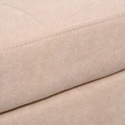 HOMCOM Modern 2-Seater Loveseat Button-Tufted Fabric Couch With Storage Chest, Cushions And Rubberwood Legs For Living Room -Homcom GUEST ae37a6ee 4a7e 4109 9d60 0a77813d1363