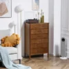 HOMCOM Tall Dresser For Bedroom, 7 Drawer Dresser, Chest Of Drawers With Bamboo Frame, Brown 2 HOMCOM Tall Dresser For Bedroom, 7 Drawer Dresser, Chest Of Drawers With Bamboo Frame, Brown -Homcom GUEST b112fbc4 020d 4d26 9a11 7fac9ff84afe