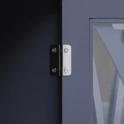 HOMCOM Elegant Kitchen Sideboard, Buffet Cabinet With Storage, Adjustable Shelves For Living Room, Study, 3 Glass Doors, Gray -Homcom GUEST b370dbf5 7543 47e8 b474 f0016562154f