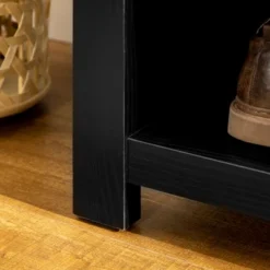 HOMCOM Hall Tree With Shoe Storage Bench, Entryway Bench With Coat Rack, Accent Coat Tree With Adjustable Shelves For Hallway, Mud Room, Black 11 HOMCOM Hall Tree With Shoe Storage Bench, Entryway Bench With Coat Rack, Accent Coat Tree With Adjustable Shelves For Hallway, Mud Room, Black -Homcom GUEST b3901c19 e206 4812 828d e5f8d91cbdd4