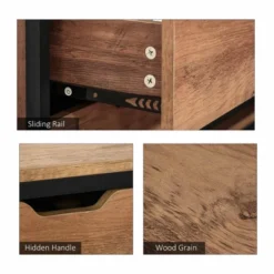 HOMCOM L-Shaped Home Office Writing Desk With Storage Shelf Drawer Industrial Corner PC Study Table Computer Workstation Brown 13 HOMCOM L-Shaped Home Office Writing Desk With Storage Shelf Drawer Industrial Corner PC Study Table Computer Workstation Brown -Homcom GUEST b3f5a3af 1013 4527 a9e2 f01c0d6b04db