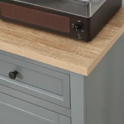 HOMCOM Sideboard Buffet Cabinet With Storage Drawers, 2 Door Kitchen Storage Cabinet With Adjustable Shelves, Coffee Bar For Living Room, Dark Gray -Homcom GUEST b588331e 2f20 499d abd0 3bfa57e1c692