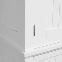 HOMCOM 72" Traditional Freestanding Kitchen Pantry Cabinet Cupboard With Doors And 3 Adjustable Shelves, White 10 HOMCOM 72" Traditional Freestanding Kitchen Pantry Cabinet Cupboard With Doors And 3 Adjustable Shelves, White -Homcom GUEST b7a47110 4fc7 49d3 a084 db63b9257f0c